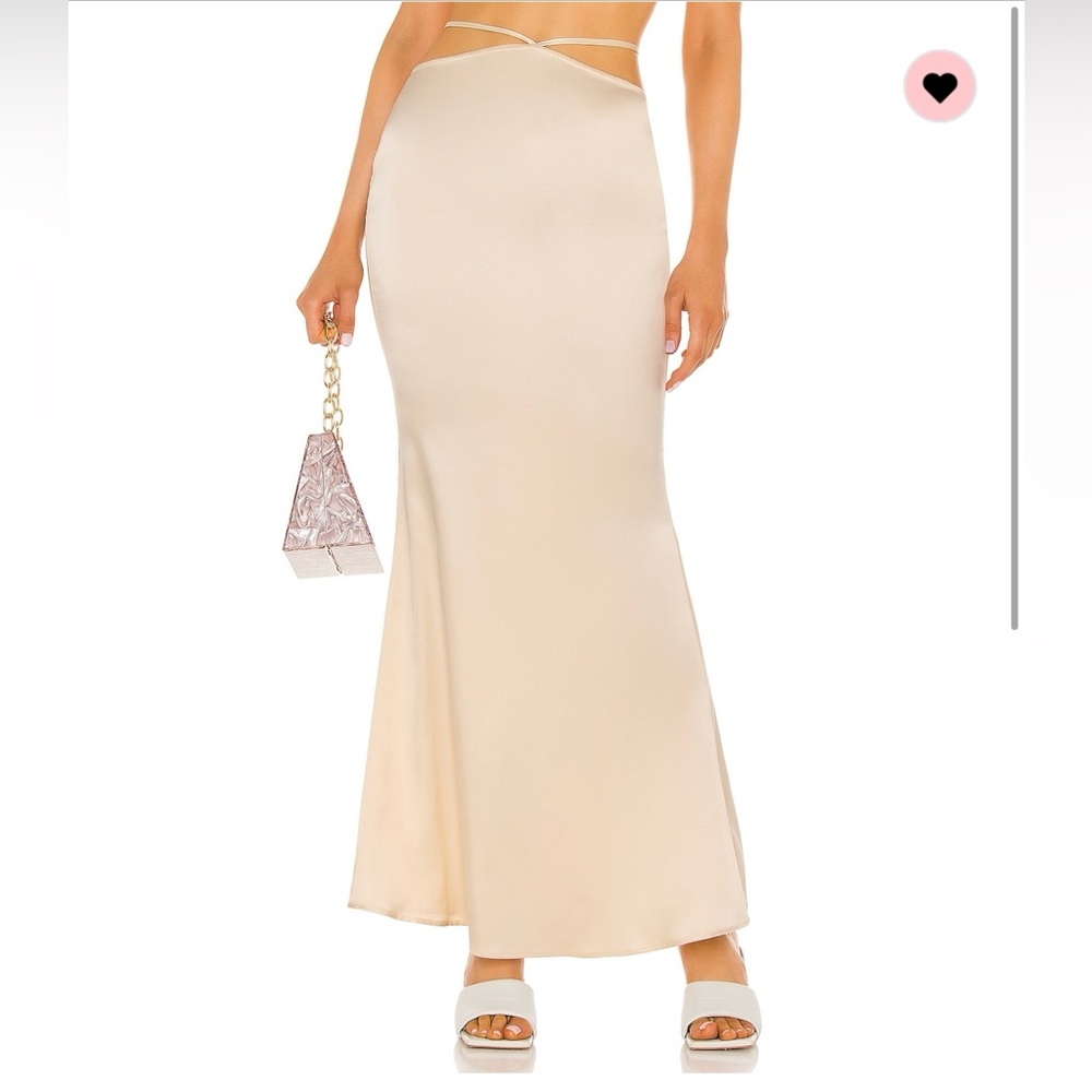 Camila Coelho - Jaida Maxi Skirt in Vanilla